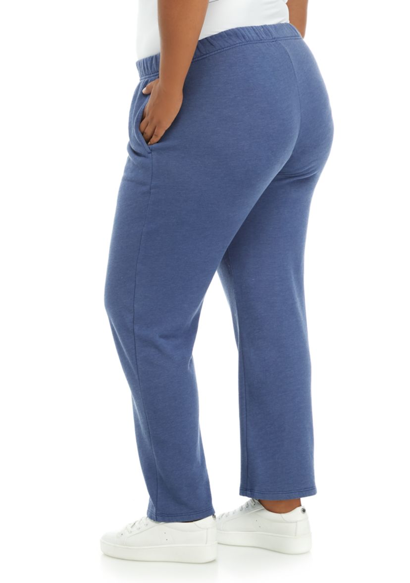 Plus Size Towel Terry Sweatpants