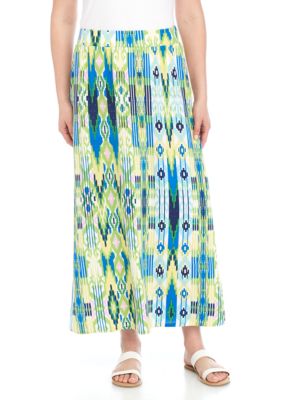 Kim Rogers® Long Diamond Maxi Skirt | belk