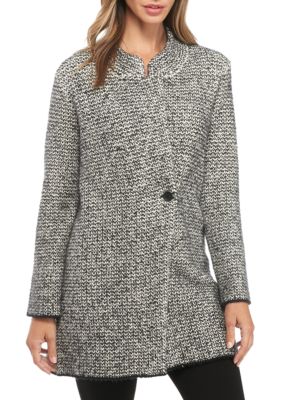 Eileen Fisher Notch Collar Cozy Cotton Jacket | belk