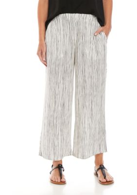 eileen fisher striped pants