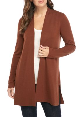 Eileen Fisher Essential Long Merino Cardigan | belk