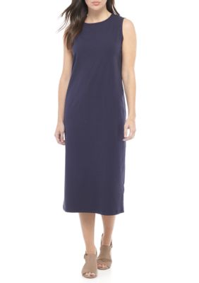 Eileen Fisher Round Neck Dress | belk