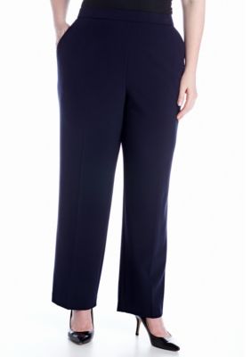 kim rogers plus size tech stretch pant average lengt