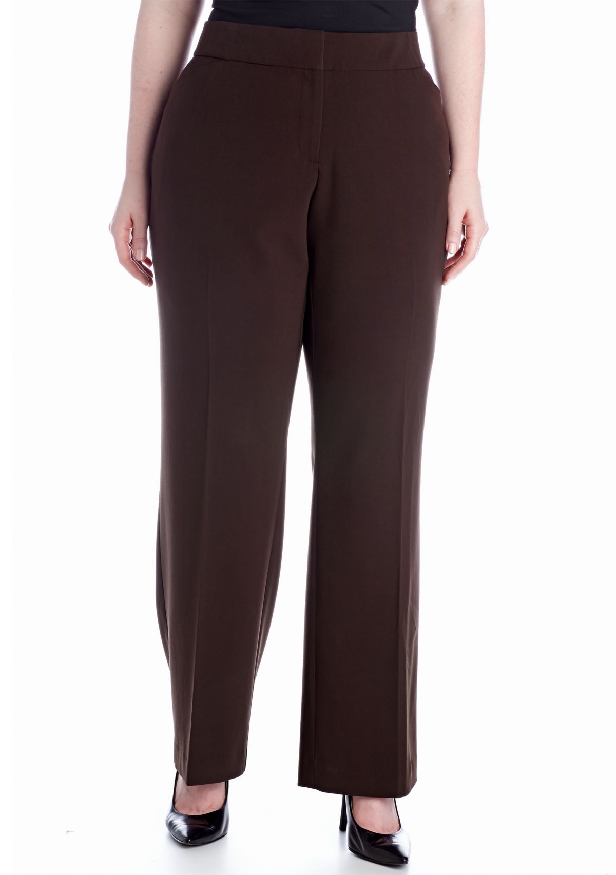 Plus Size Curvy Bistretch Pant (Short & Average Inseams)