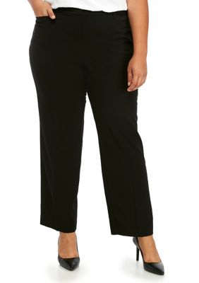 Kim Rogers® Plus Size Extend Tab Average Pants | belk