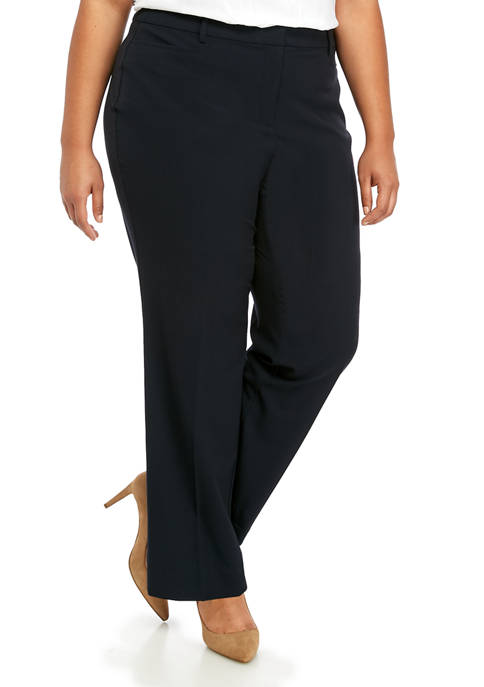 Kim Rogers® Plus Size Extend Tab Average Pants | belk