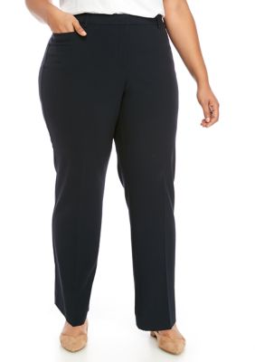 Kim Rogers® Plus Size Extend Tab Short Pants | belk