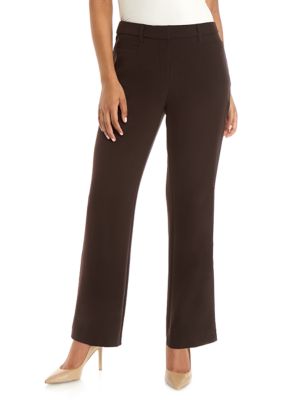 Kim Rogers® Women's No Gap Straight Leg Pants - Tall | belk