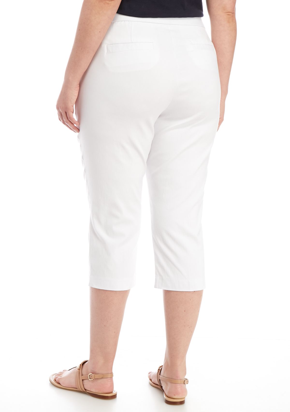 Plus Size Stretch Millen Capri