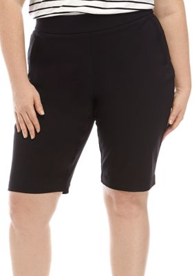 Kim Rogers® Plus Size Millennium Bermuda Shorts | belk