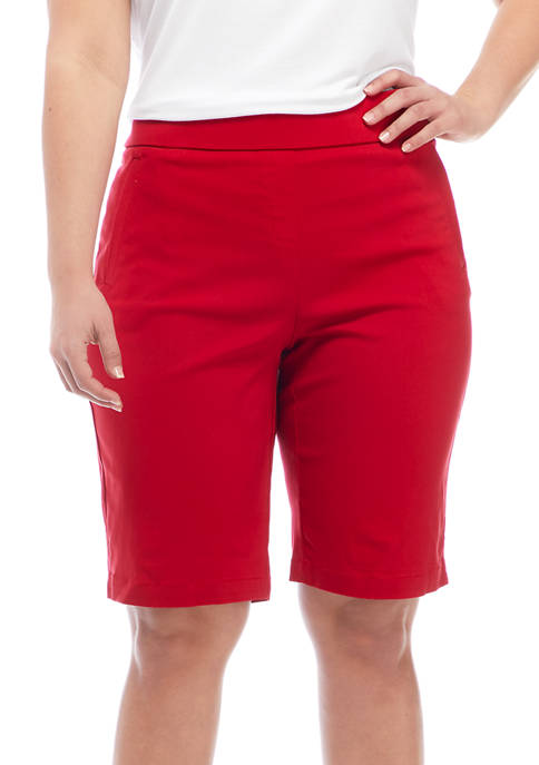Kim Rogers® Plus Size Millennium Bermuda Shorts
