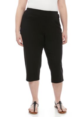 kim rogers plus size tech stretch pant average lengt