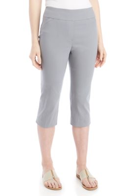 Kim Rogers® Women's Solid Millennium Capris | belk