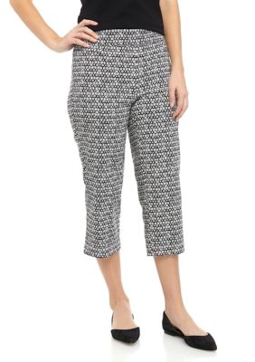 Kim Rogers® Women's Millennium Printed Capri Pants | belk