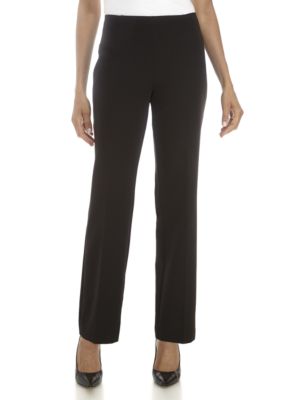 Kim Rogers® Petite Smooth Tech Average Length Pants | belk