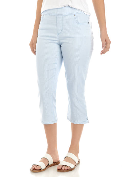 Kim Rogers® Women's Scallop Hem Capri Pants | belk