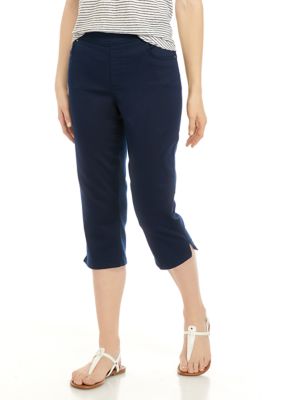 petite capris macy's