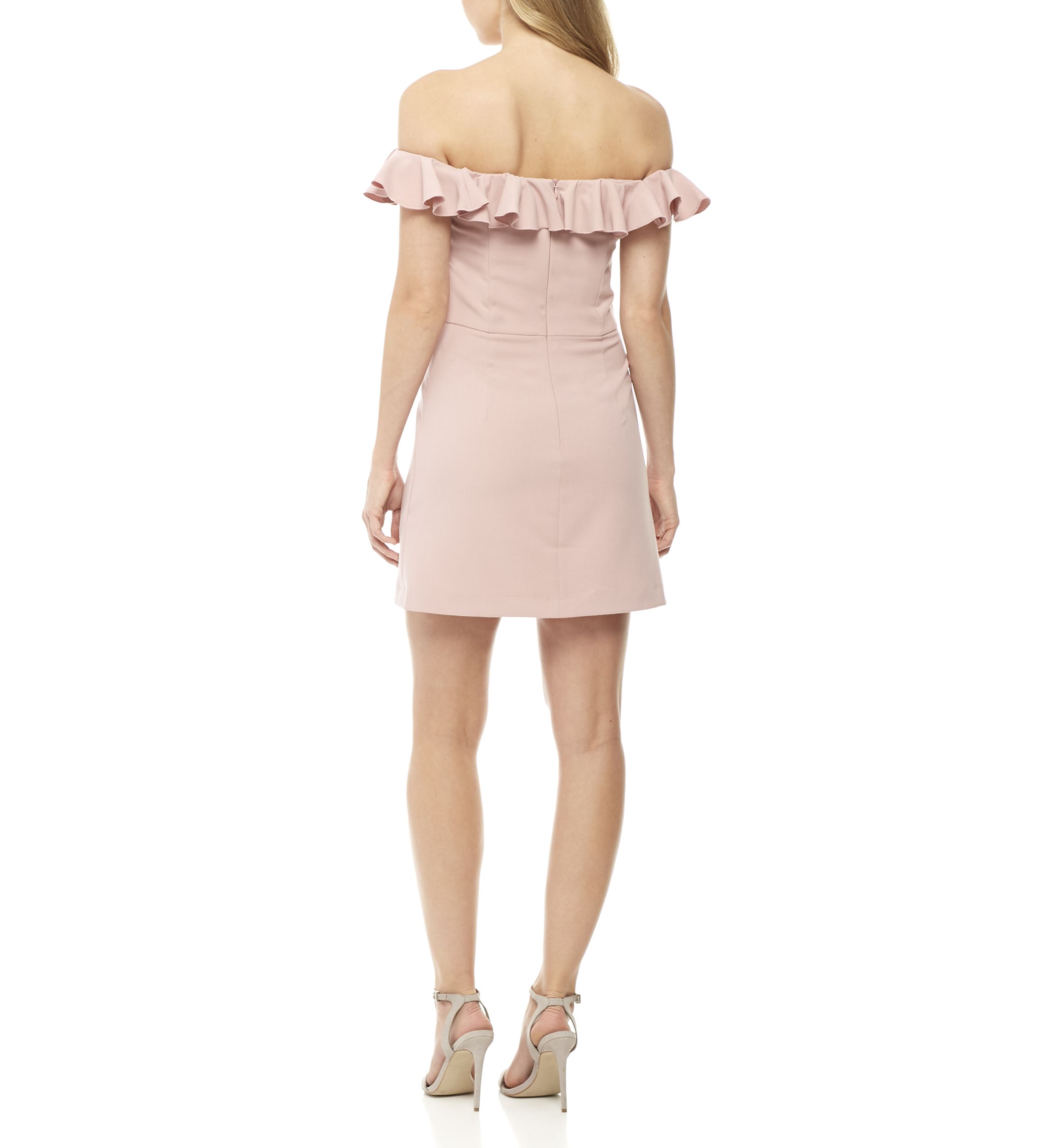 Essential Ruffle Off-the-Shoulder Dress