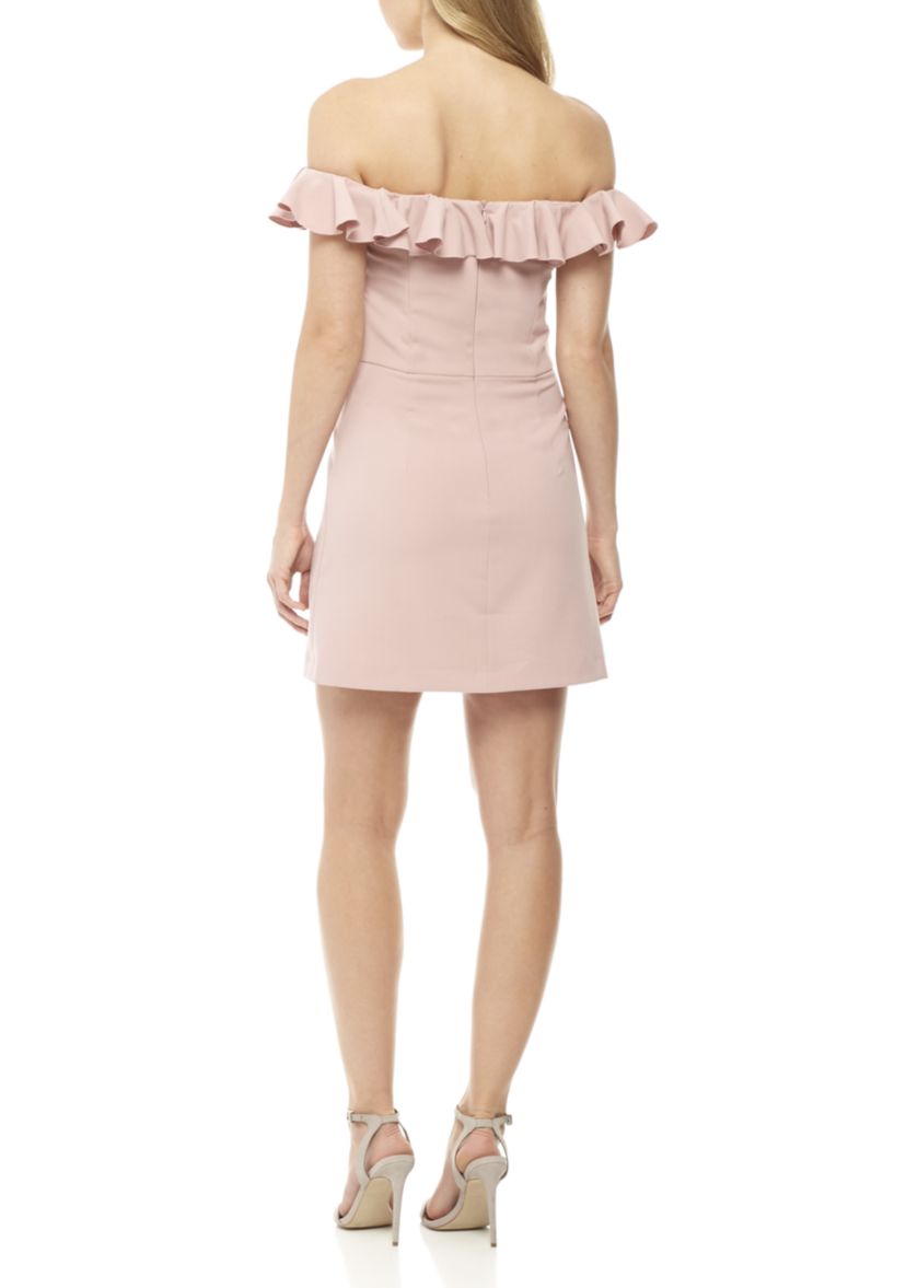 Essential Ruffle Off-the-Shoulder Dress