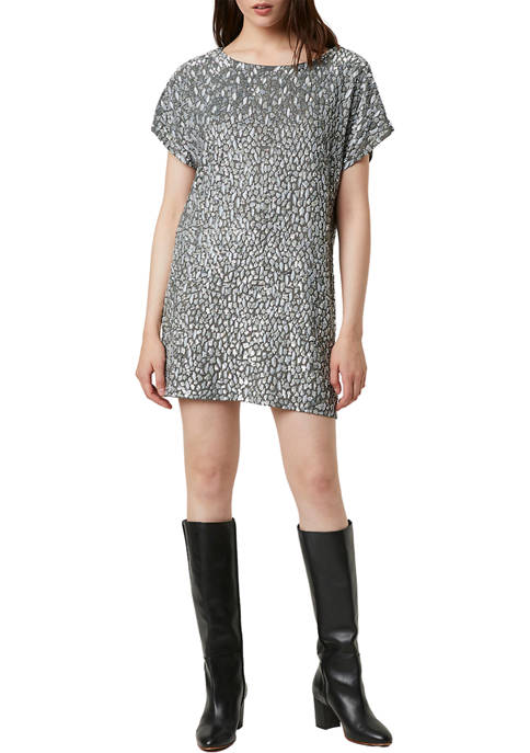 French Connection Aatami Embellished T-Shirt Dress