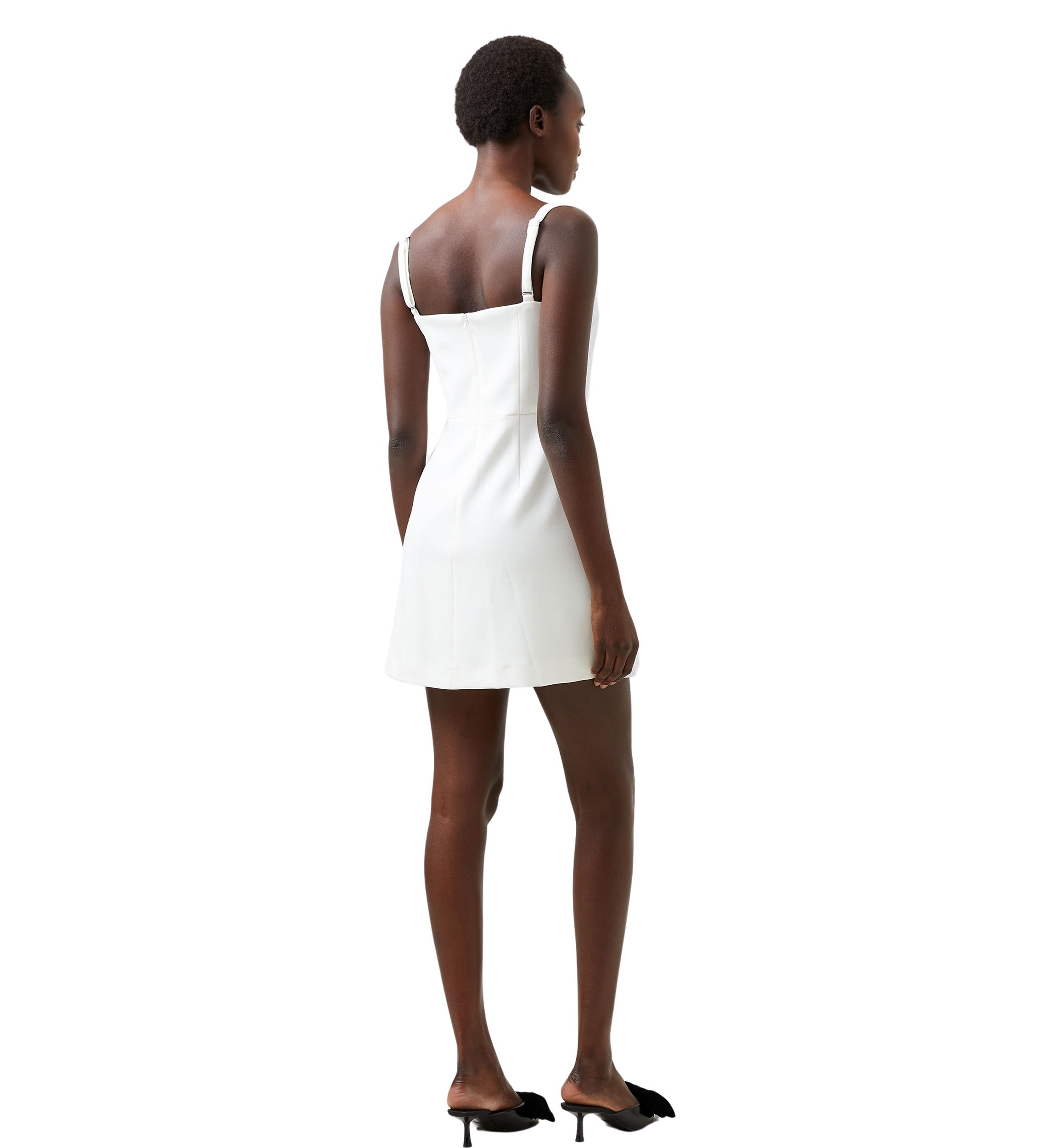 Whisper Strappy Dress with Skirt