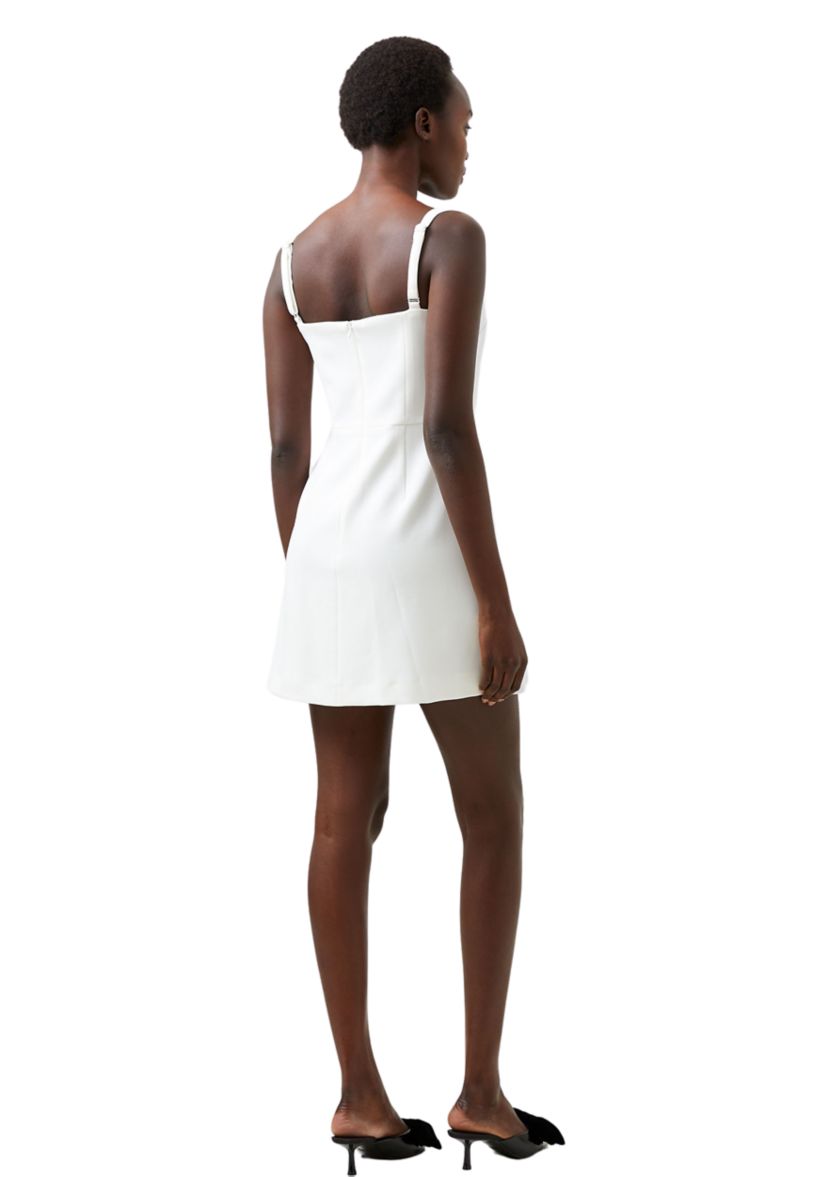 Whisper Strappy Dress with Skirt