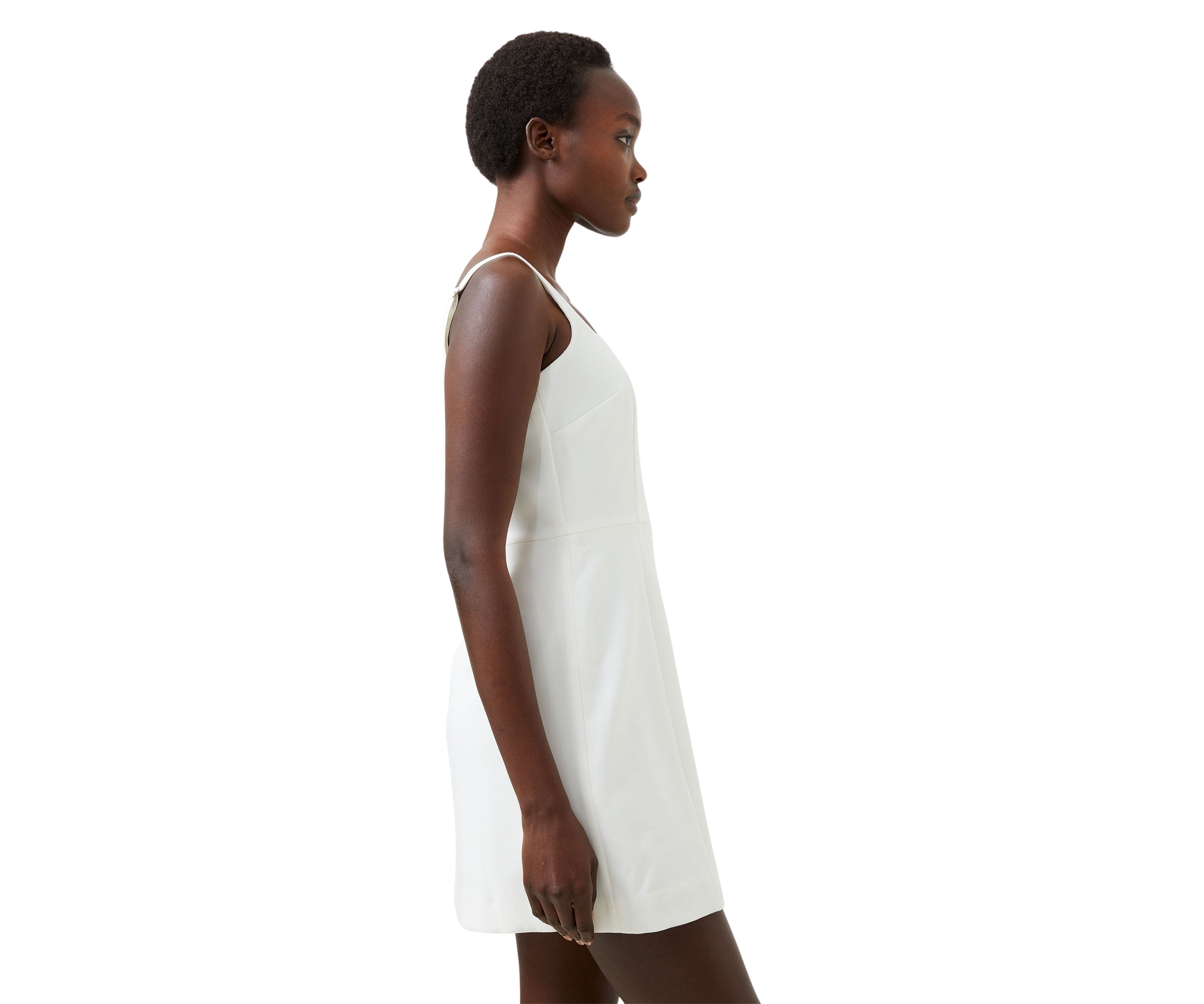 Whisper Strappy Dress with Skirt