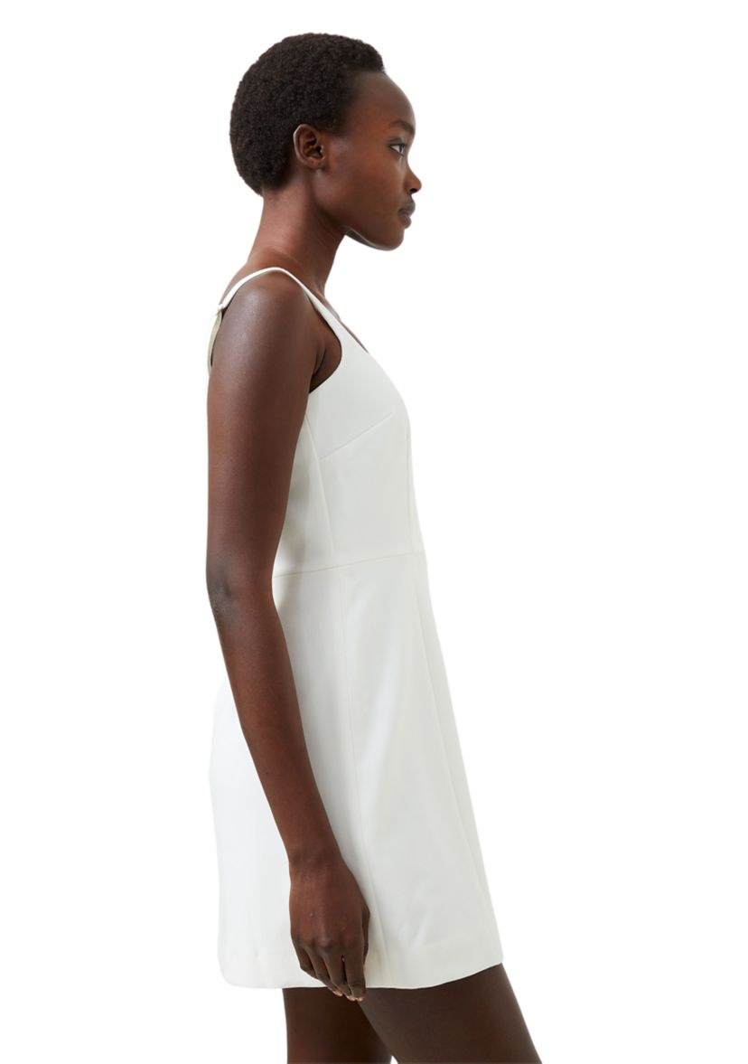Whisper Strappy Dress with Skirt
