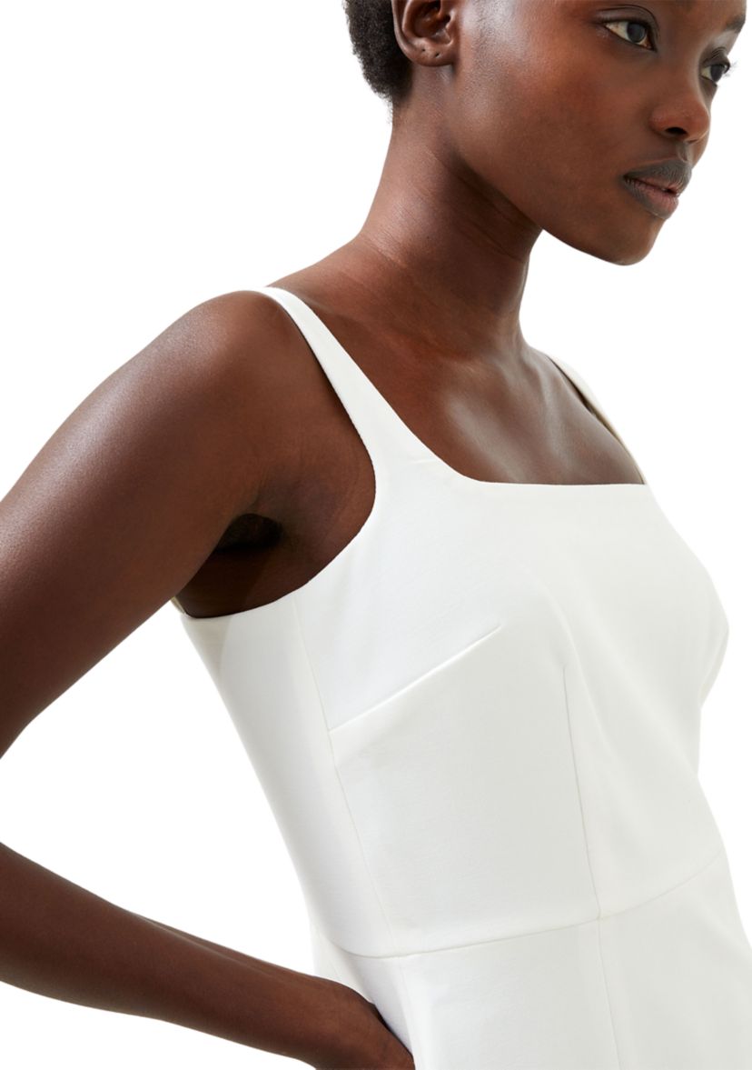 Whisper Strappy Dress with Skirt