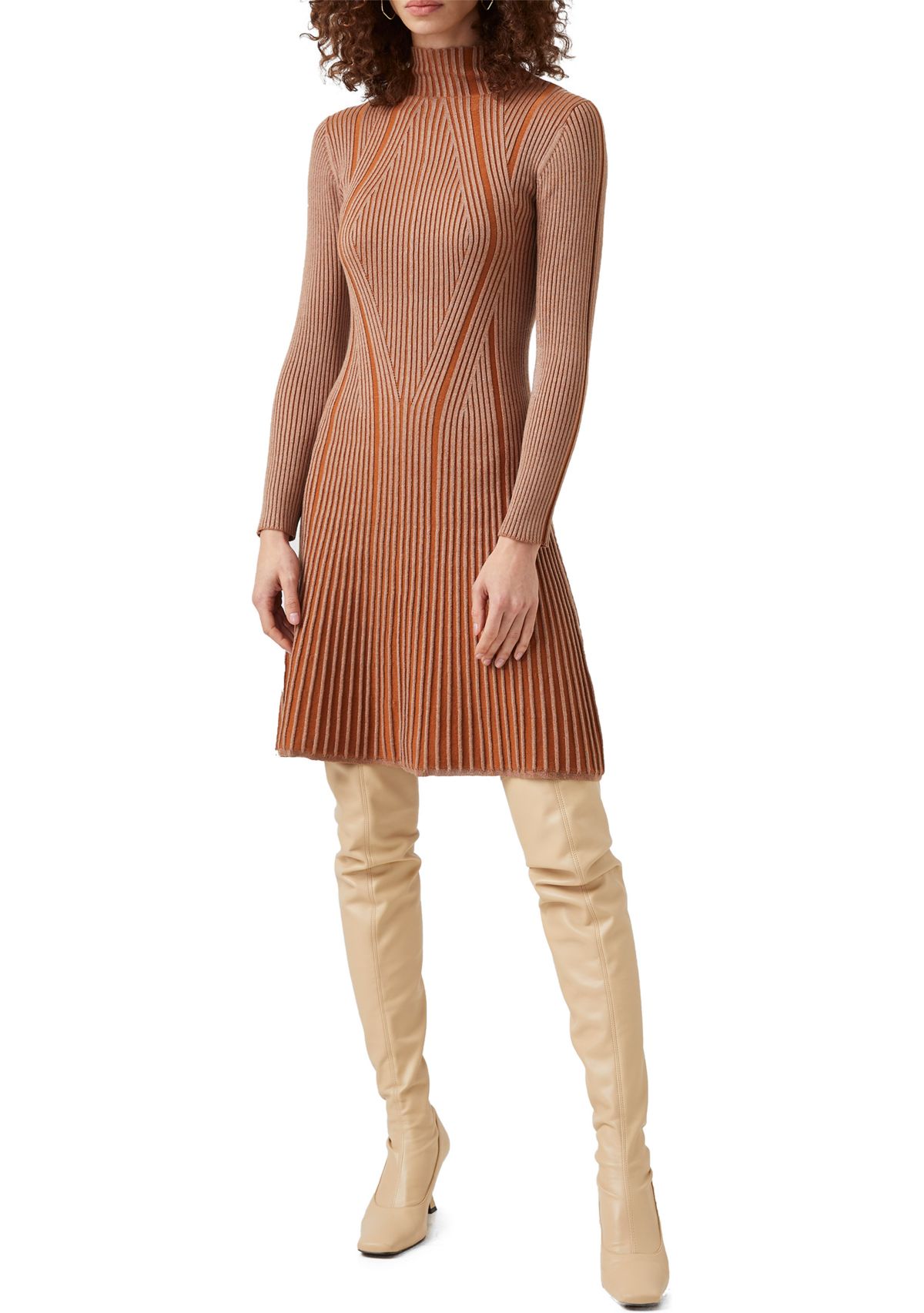 Mari Rib Knitted Dress