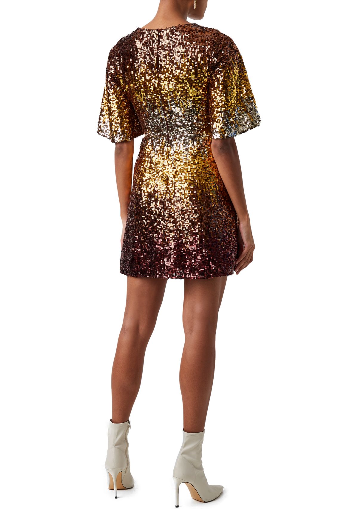 Estari Sequin Cut Out Dress