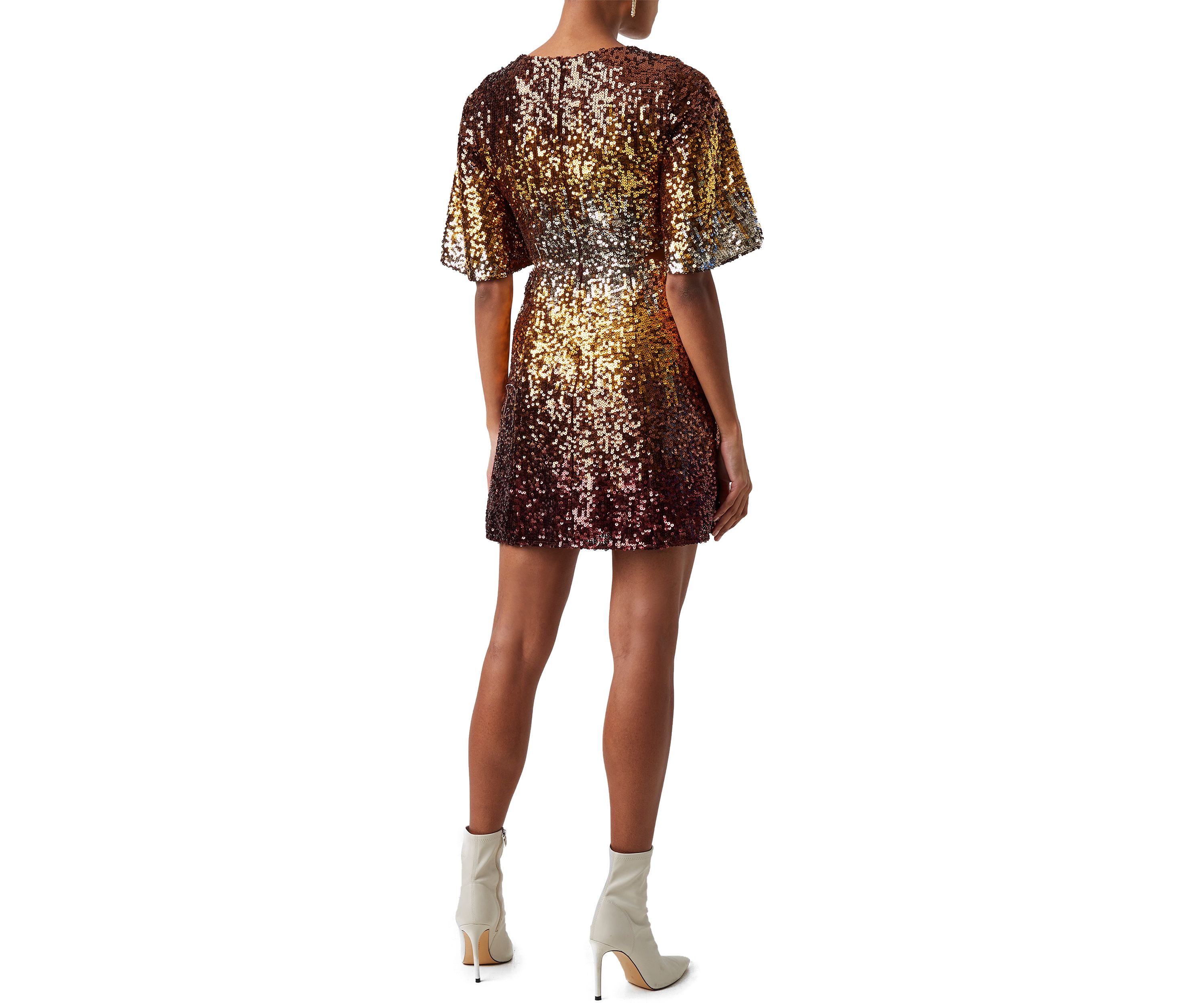 Estari Sequin Cut Out Dress