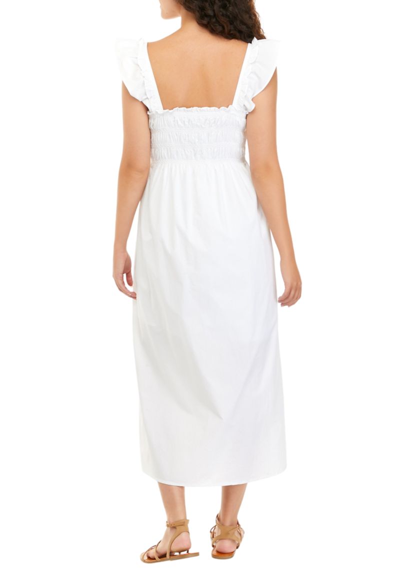 Sleeveless Cotton Maxi Dress