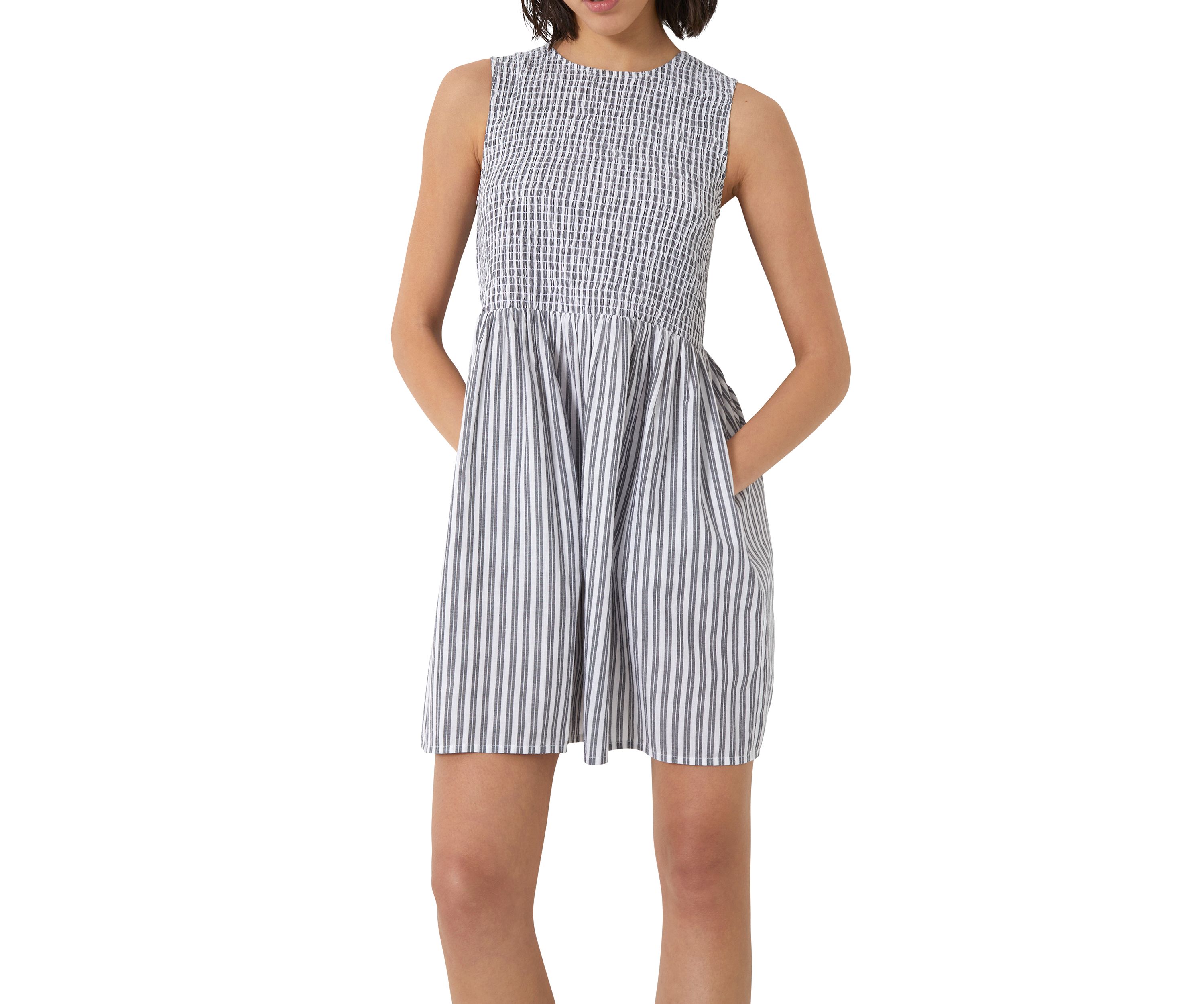 Striped Sleeveless Dress