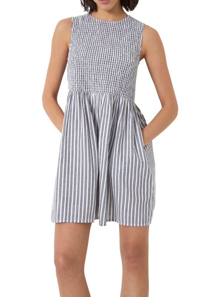 Striped Sleeveless Dress