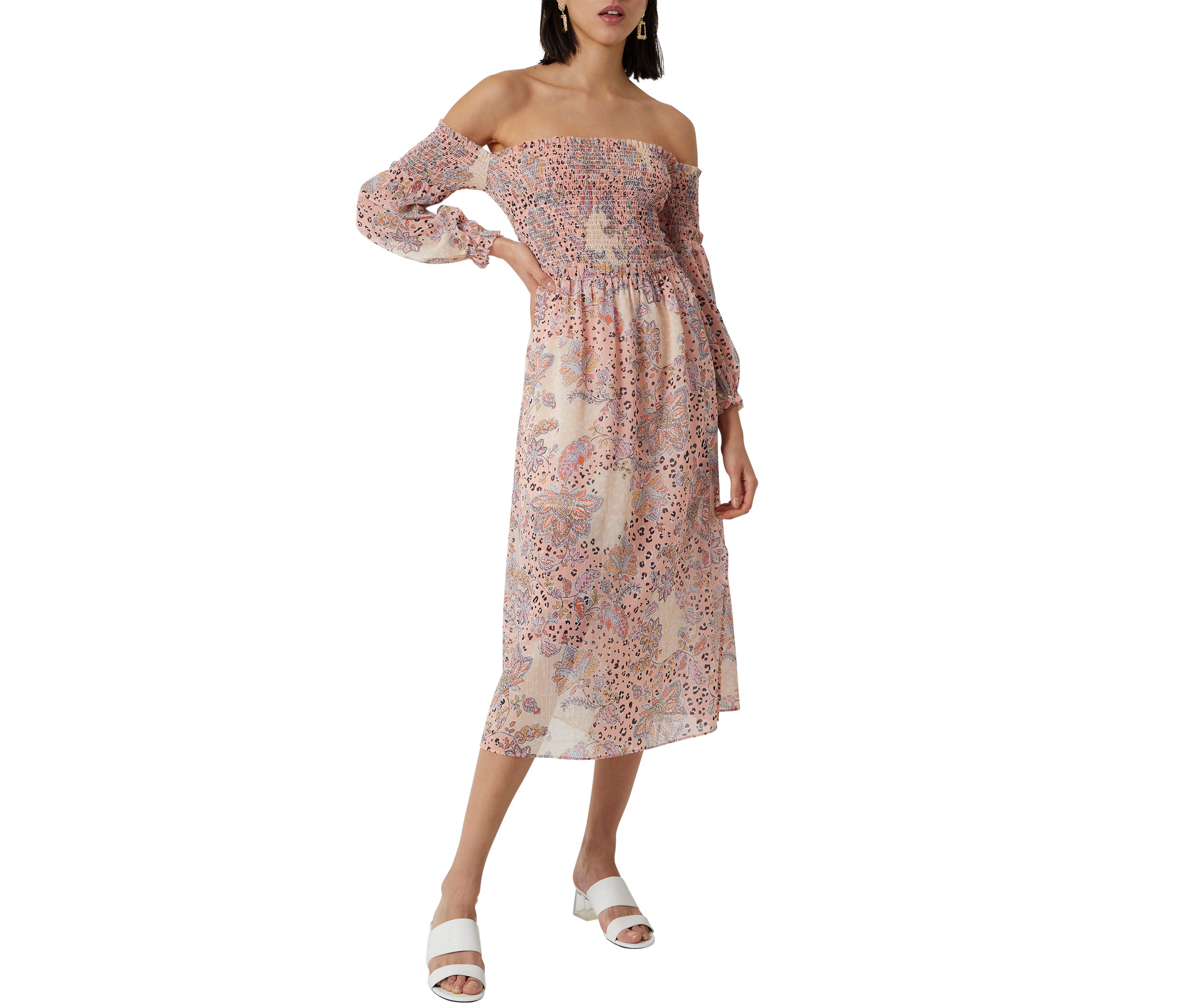 Demetra Recycled Crinkle Dress