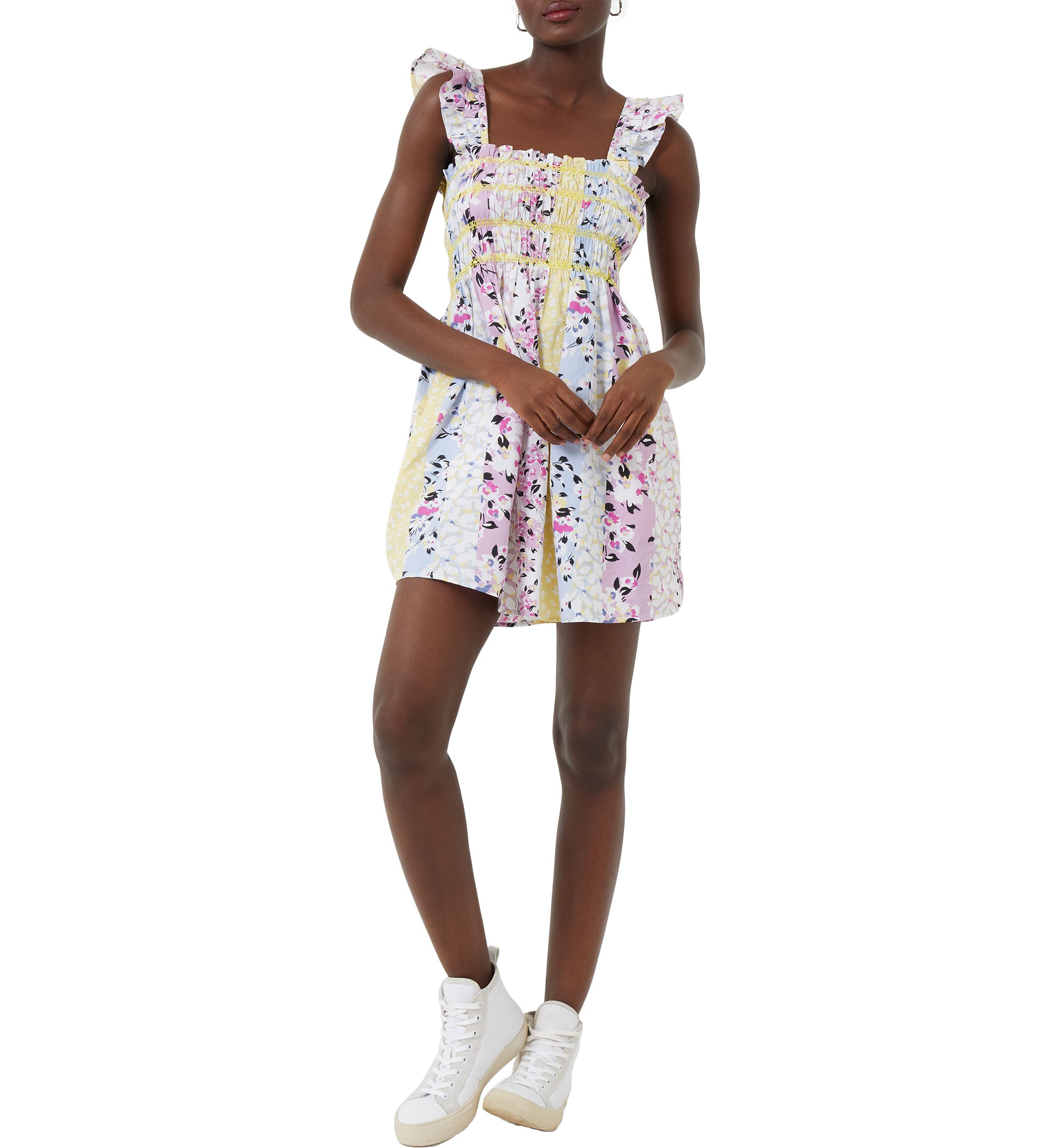Isla Organic Ekeze Pop Mini Dress