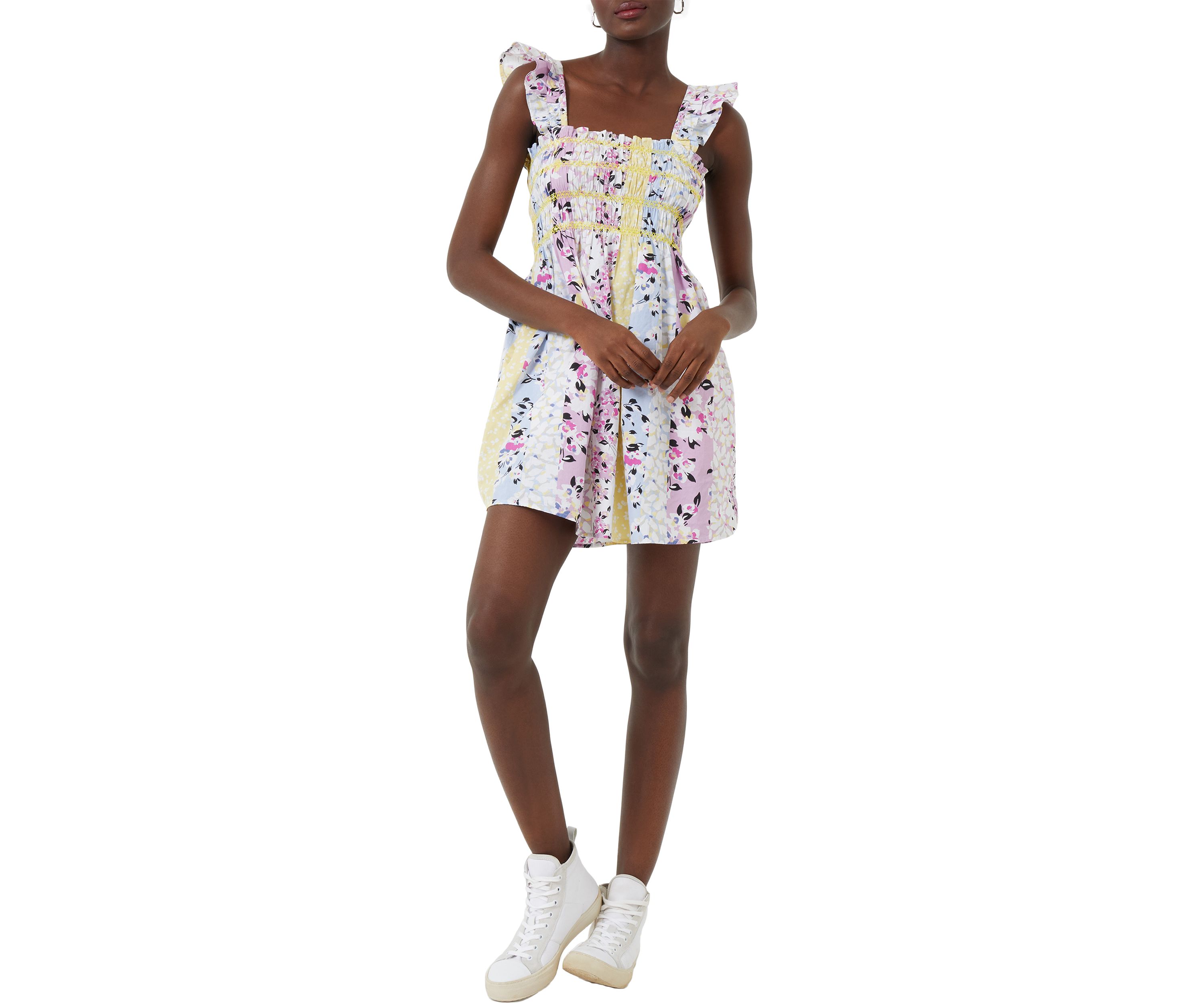 Isla Organic Ekeze Pop Mini Dress