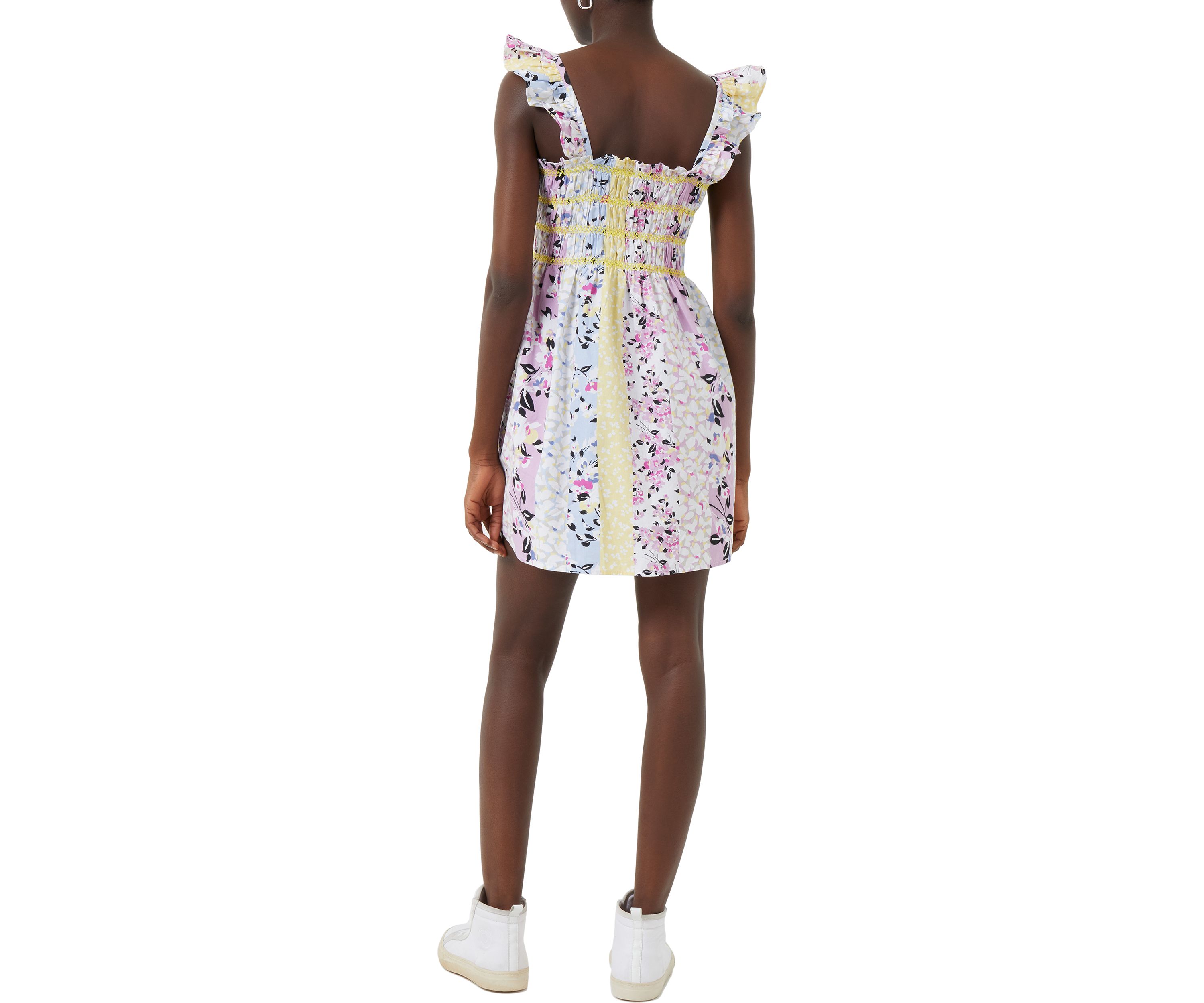 Isla Organic Ekeze Pop Mini Dress