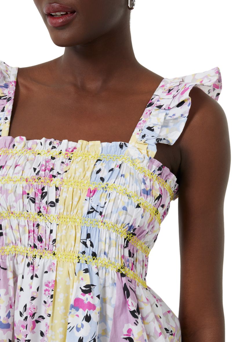 Isla Organic Ekeze Pop Mini Dress