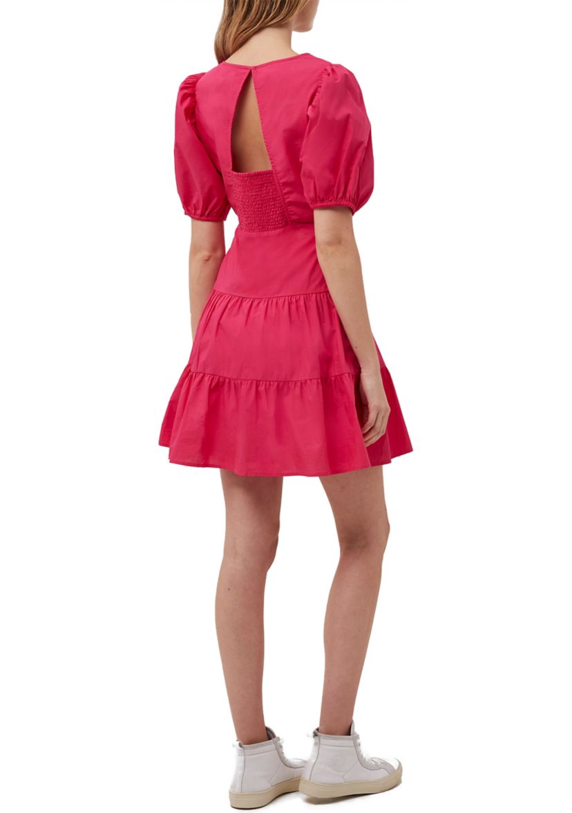 Birch Poplin Puff Sleeve Dress