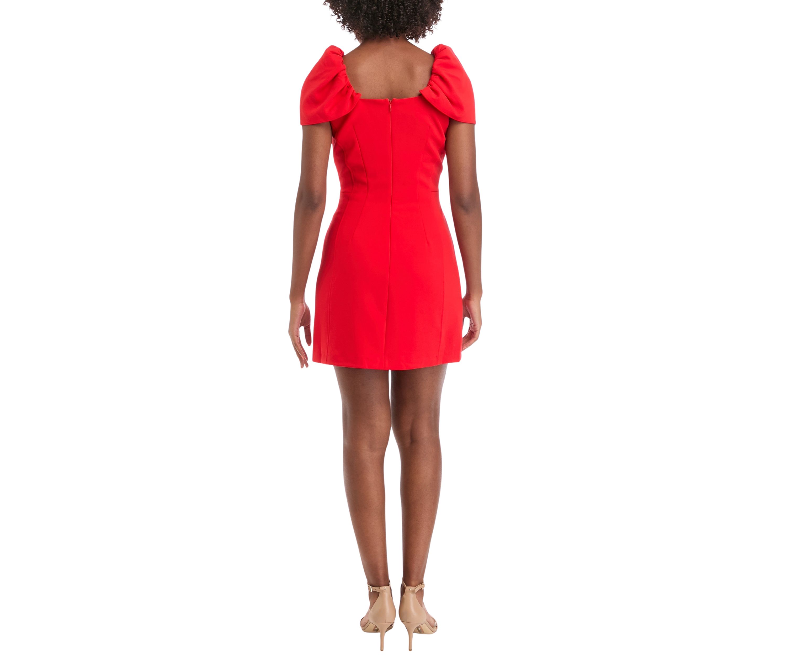 Womens Whisper Gathered Sleeve Dress