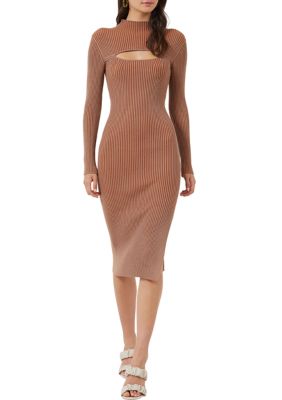 Mathilda Knit Cut Out Dress