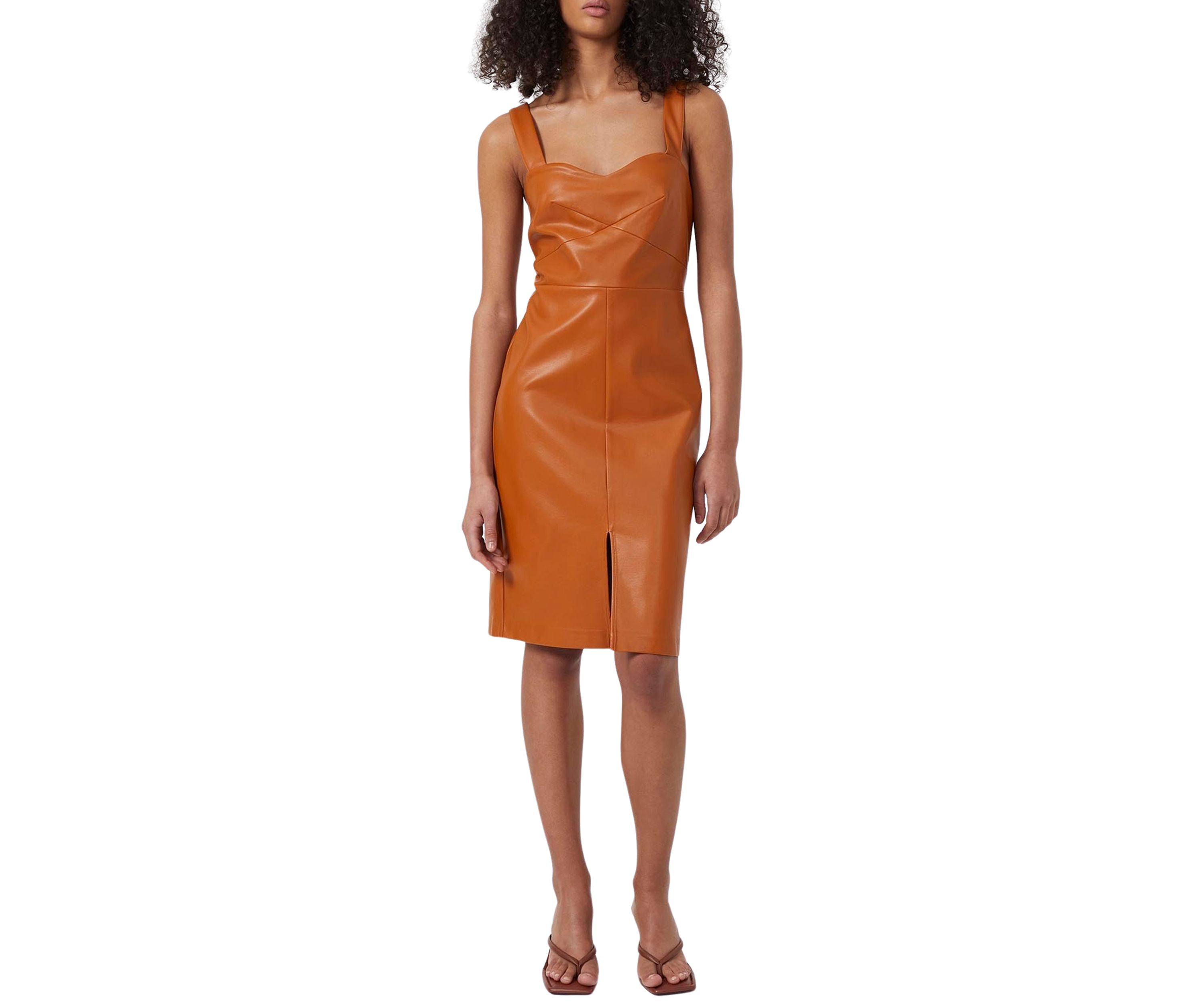 Crolenda Vegan Leather Dress 
