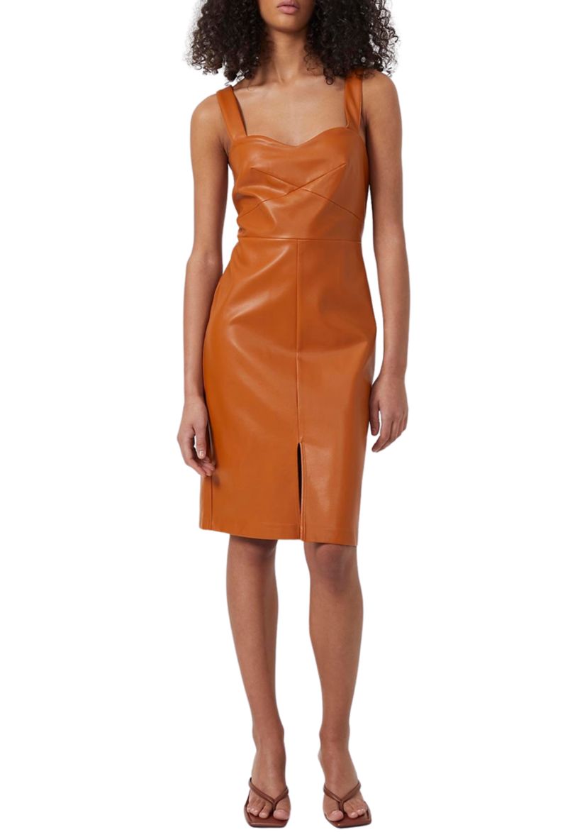 Crolenda Vegan Leather Dress 