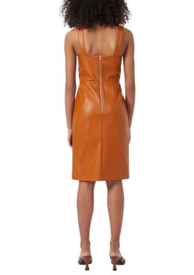 Crolenda Vegan Leather Dress