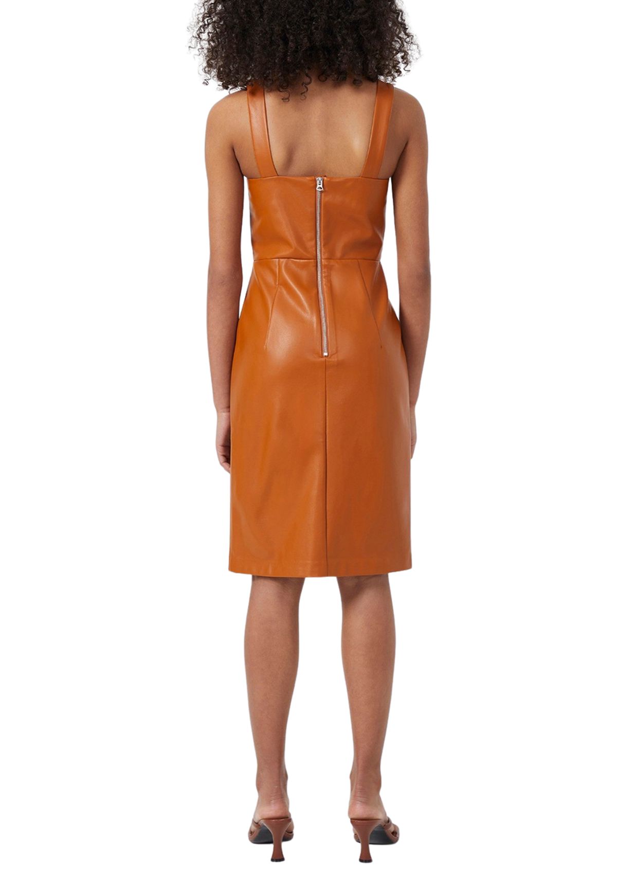Crolenda Vegan Leather Dress 