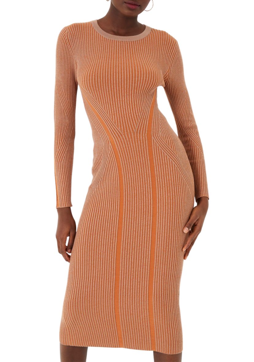 Simona Bodycon Long Sleeve Dress 
