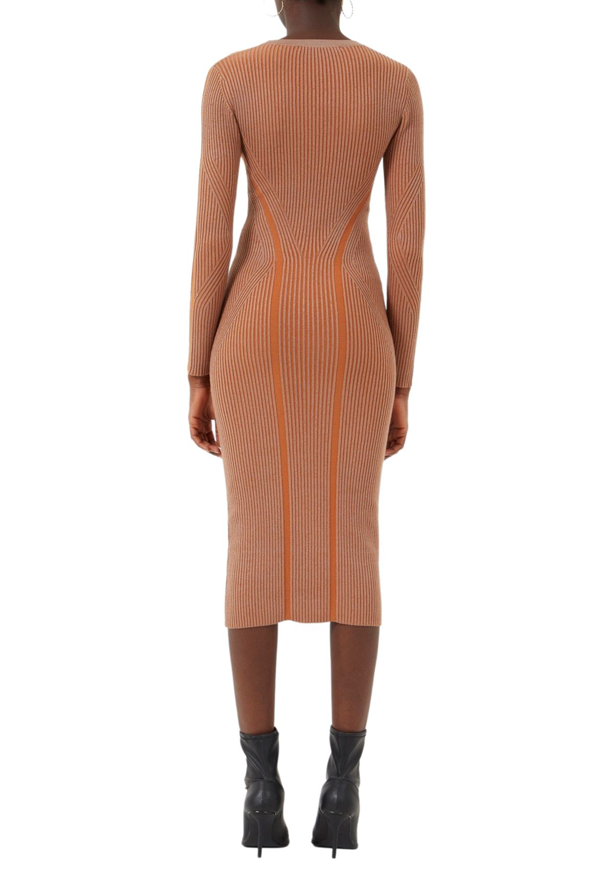 Simona Bodycon Long Sleeve Dress 