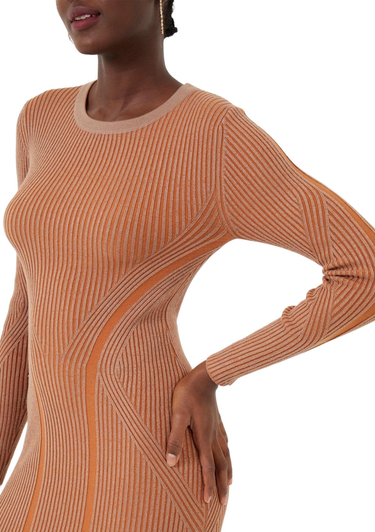 Simona Bodycon Long Sleeve Dress 